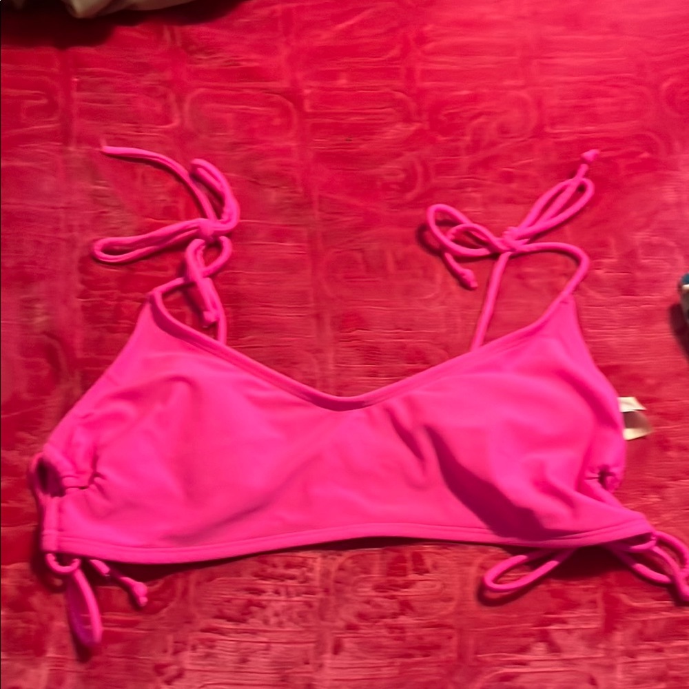 Vibrant Pink Bikini Top